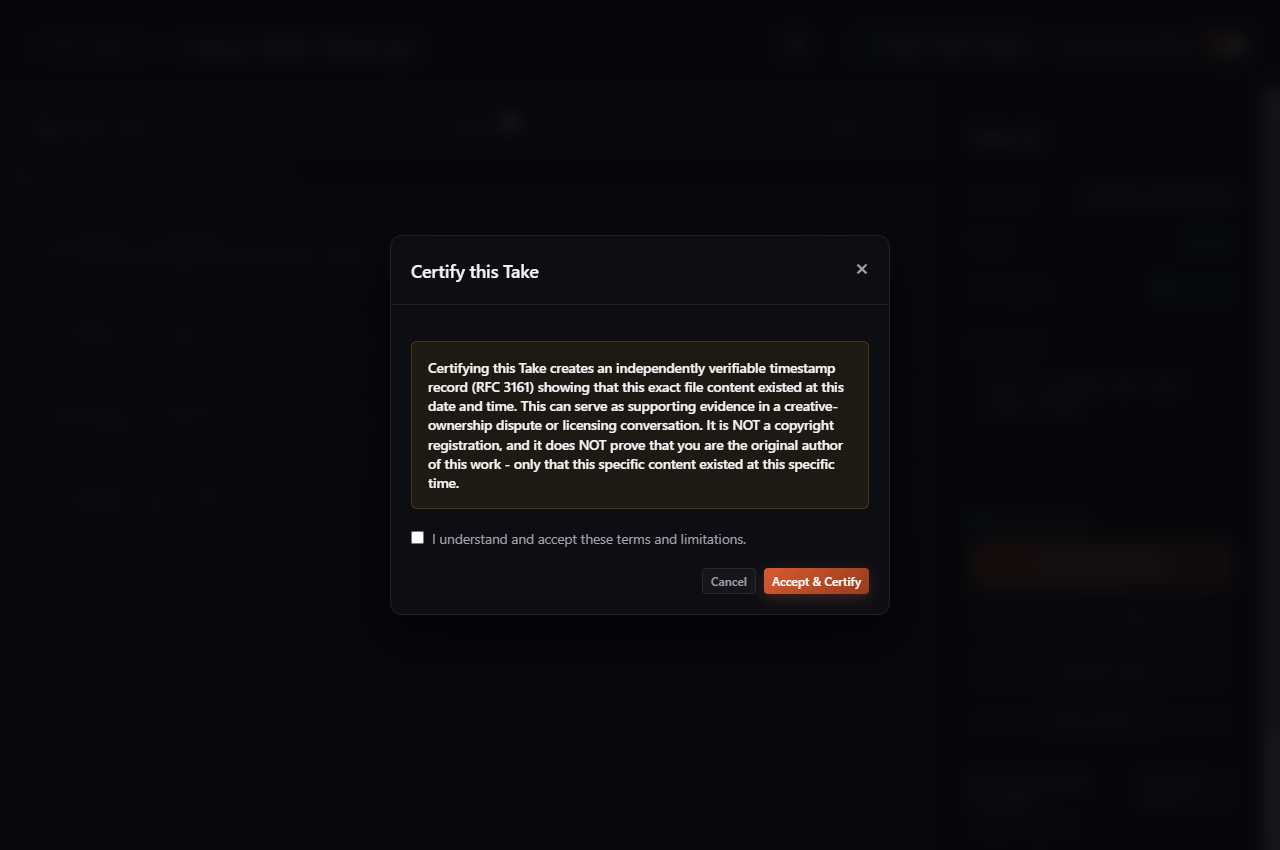 Sabes Pro Take Certification Proof Modal